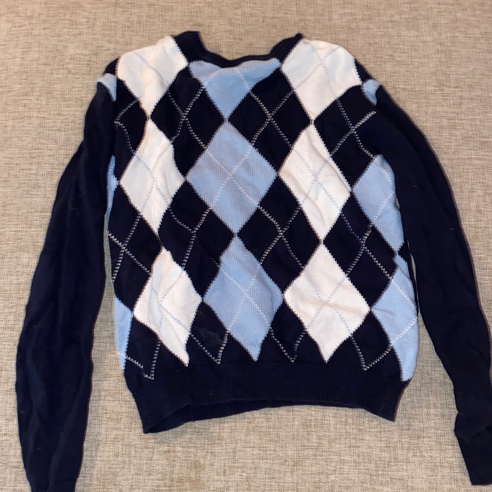 Brandy Melville argyle sweater